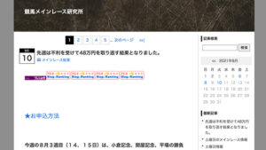 競馬メインレース研究所は悪徳or詐欺？口コミ評判、検証内容、サイト情報まとめ