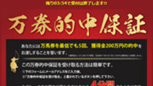 万券的中保証は悪徳or詐欺？口コミ評判、検証内容、サイト情報まとめ