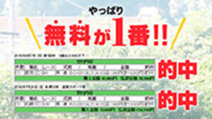 無料で的中が一番！は悪徳or詐欺？口コミ評判、検証内容、サイト情報まとめ