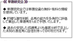 単複研究会は悪徳or詐欺？口コミ評判、検証内容、サイト情報まとめ